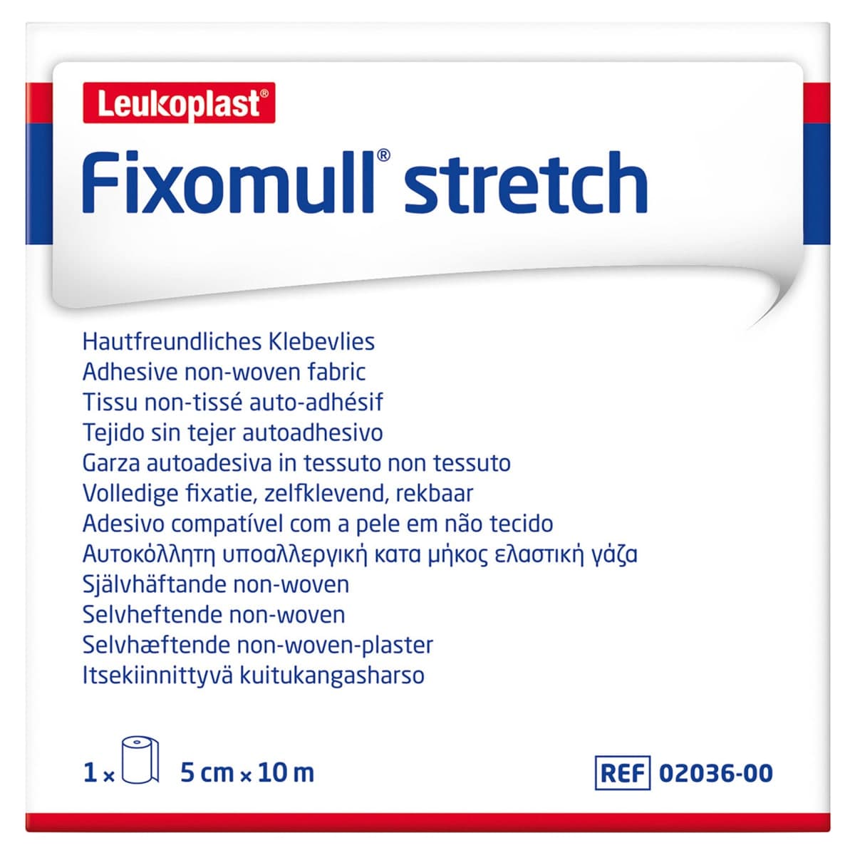 Thumbnail Fixomull Low Allergy Stretch Tape 5cm x 10m