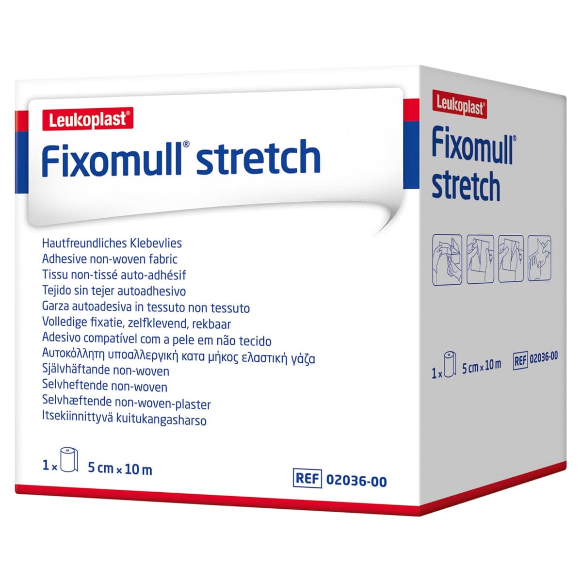 Thumbnail Fixomull Low Allergy Stretch Tape 5cm x 10m