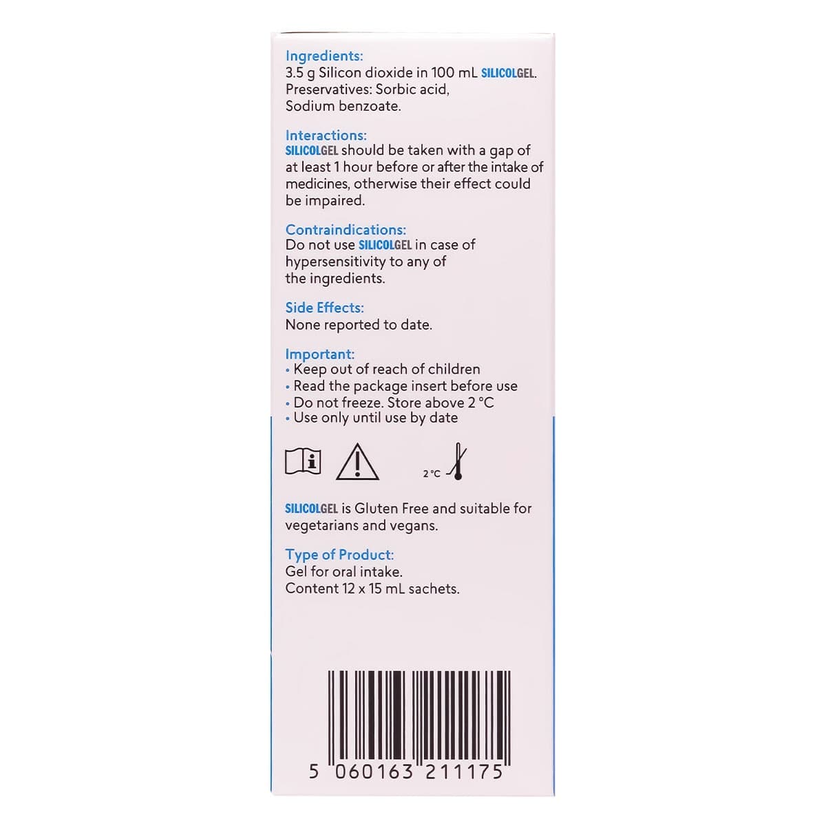 Thumbnail BioRevive SilicolGel IBS and Heartburn Relief Sachets 12 Pack