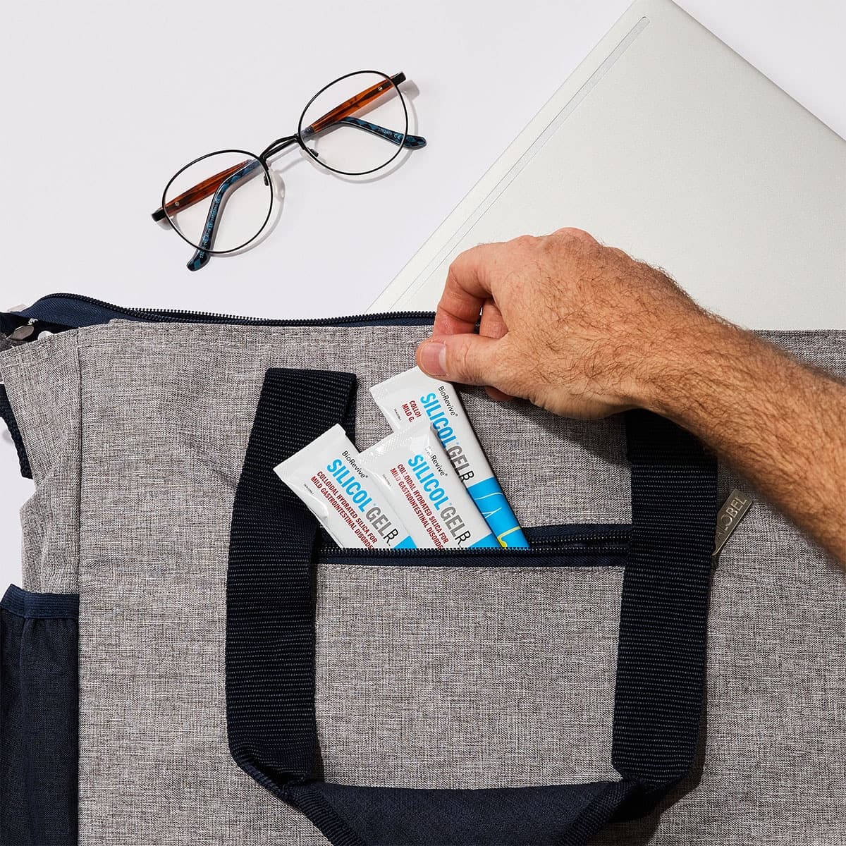 Thumbnail BioRevive SilicolGel IBS and Heartburn Relief Sachets 12 Pack