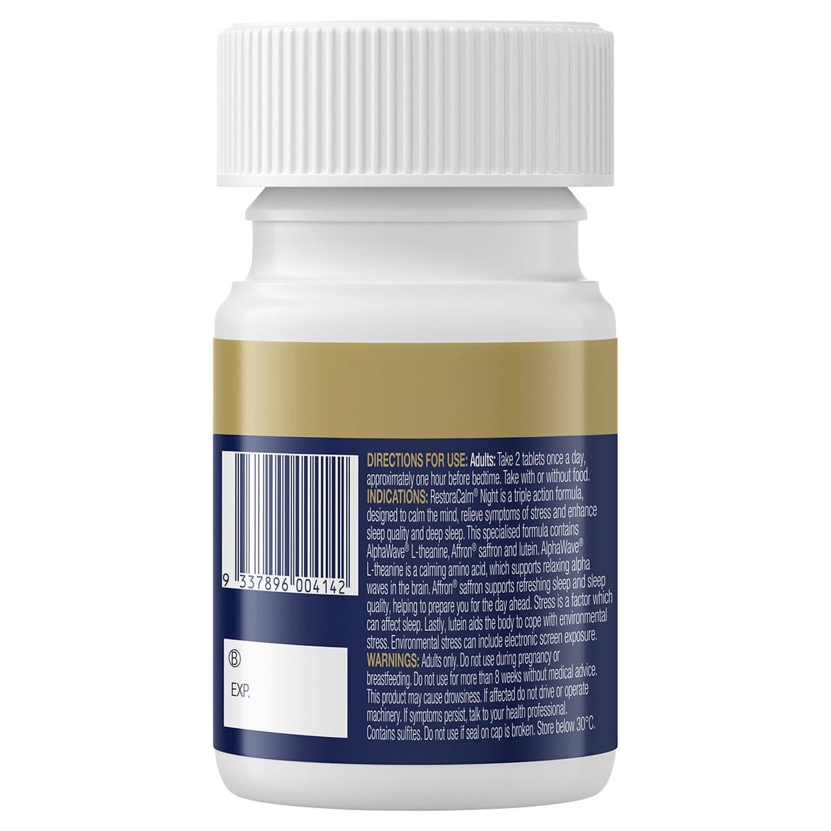 Thumbnail BioCeuticals RestoraCalm Night 60 Tablets