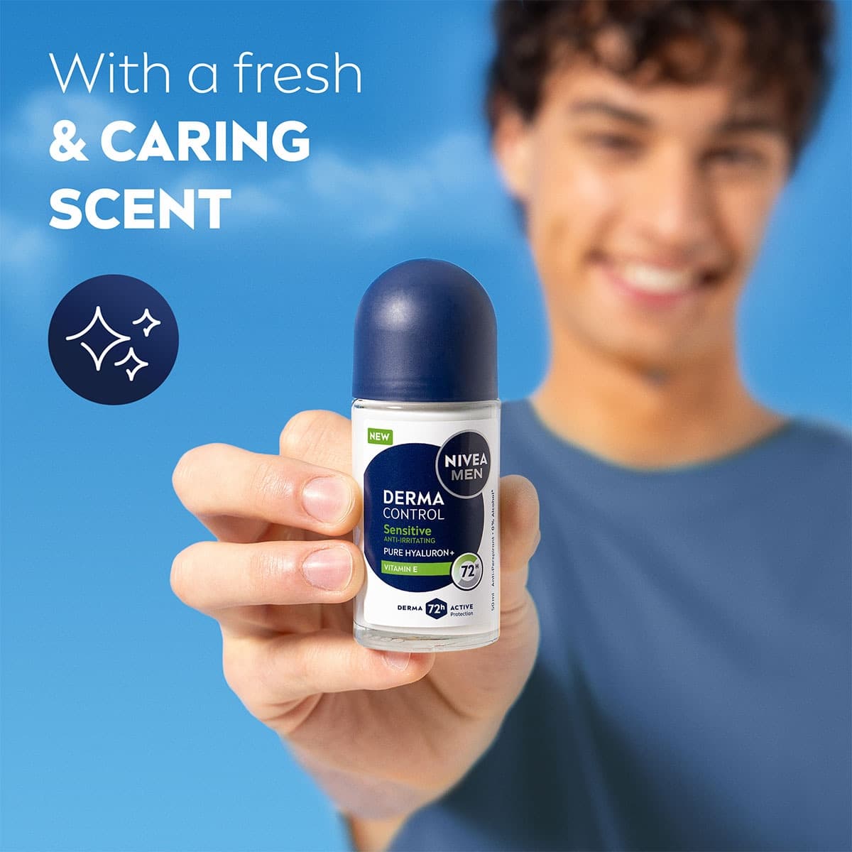 Thumbnail Nivea Men Derma Control Sensitive Antiperspirant Roll-On 50ml