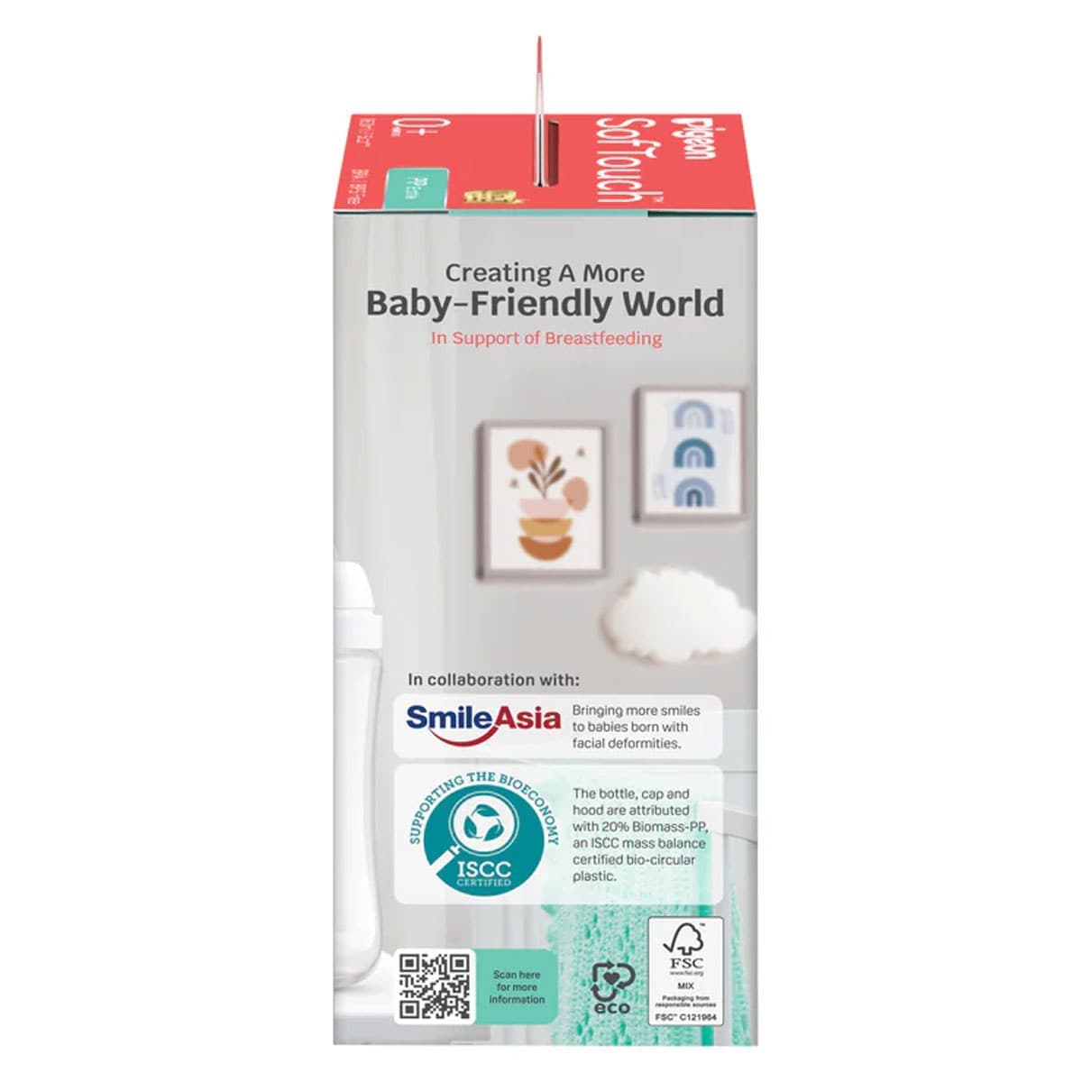 Thumbnail Pigeon SofTouch PP Baby Bottle 0+ Months 160ml