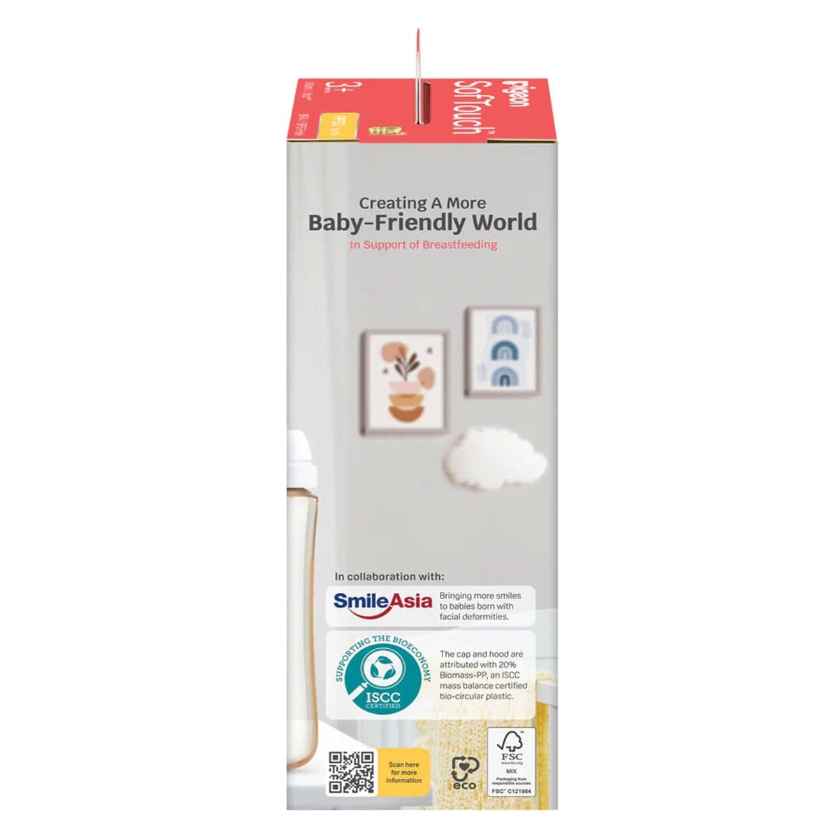 Thumbnail Pigeon SofTouch PPSU Baby Bottle 3+ Months 240ml