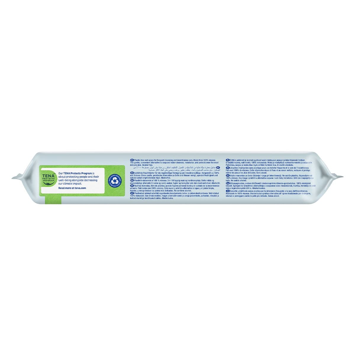 Thumbnail Tena PROskin Plastic Free Wet Wipes 48 Pack