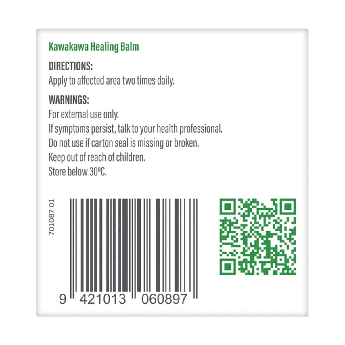 Thumbnail Kiwiherb Kawakawa Healing Balm 50g