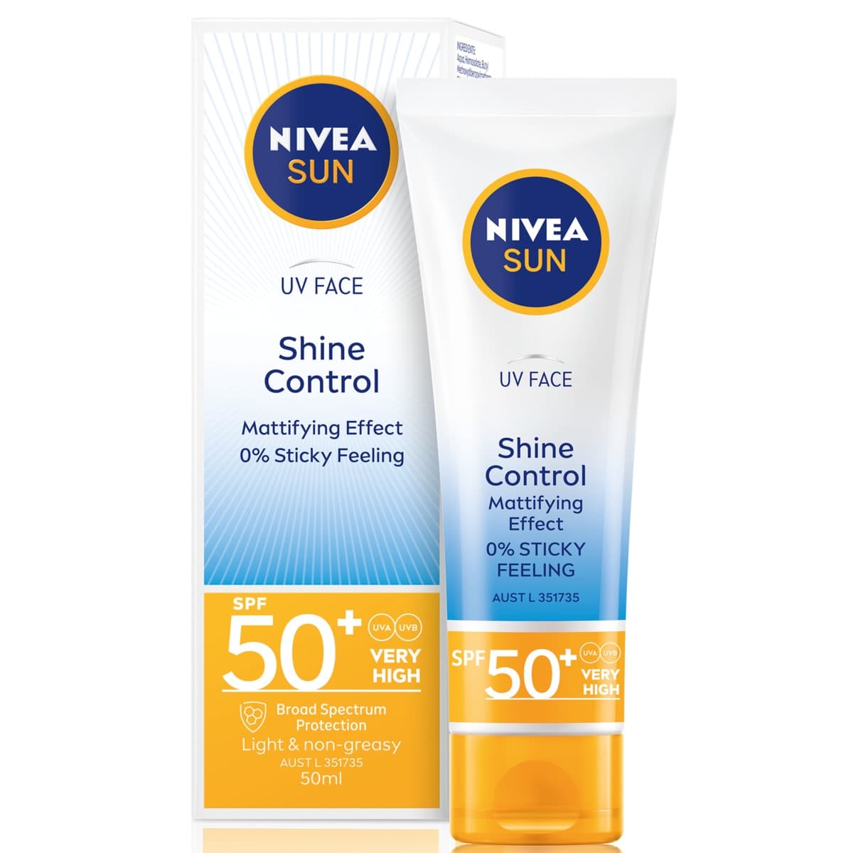 Thumbnail Nivea Sun UV Face Shine Control SPF50 50ml