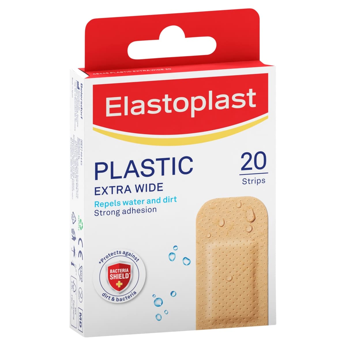 Thumbnail Elastoplast Plastic Extra Wide Plasters 20 Pack