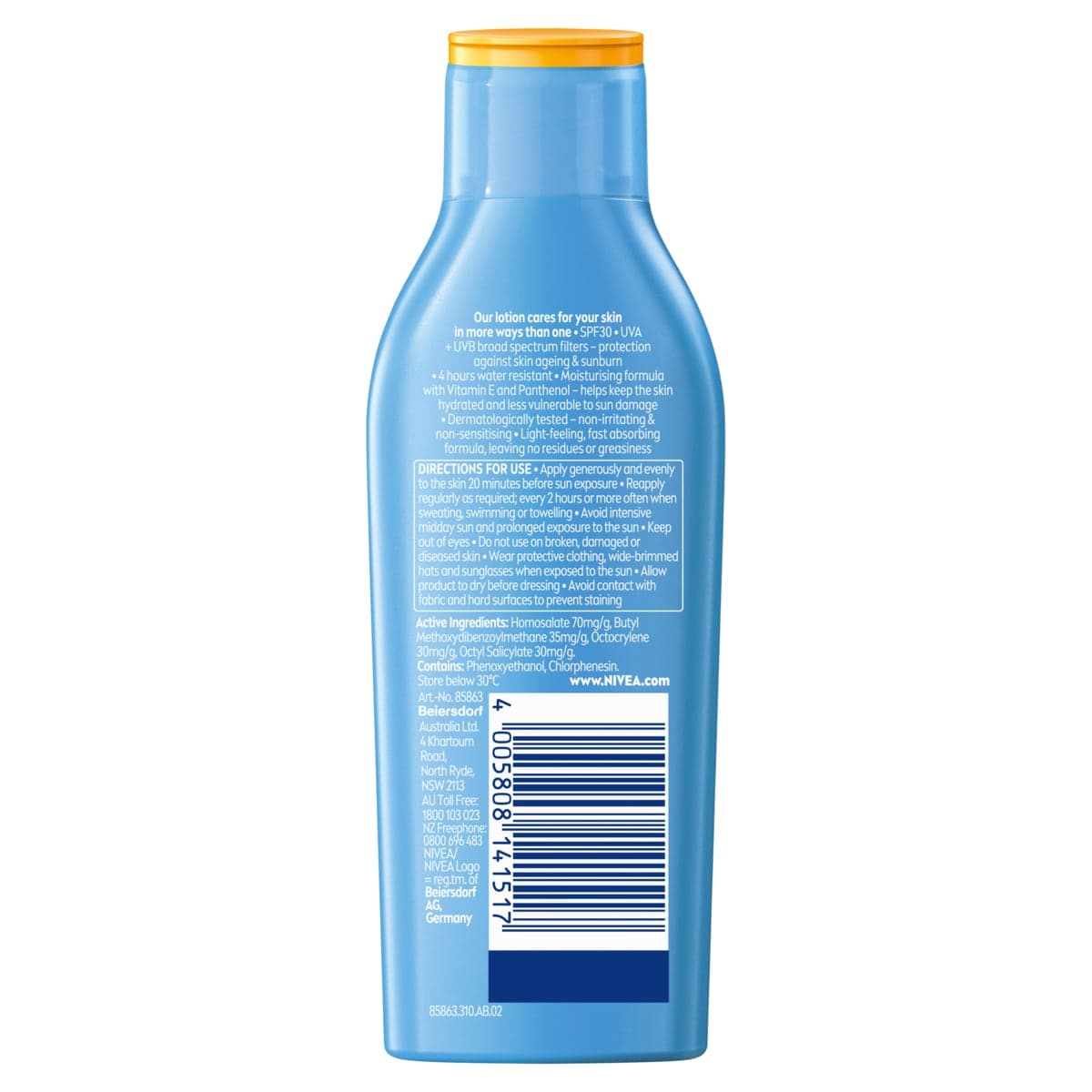Thumbnail Nivea Sun Protect & Light Feel Sunscreen Lotion SPF30 200ml