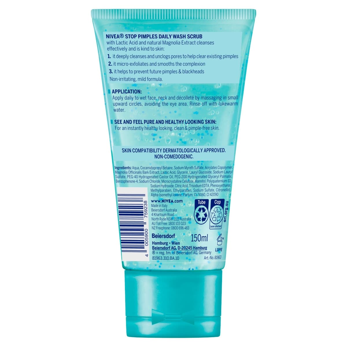Thumbnail Nivea Stop Pimples Daily Wash Scrub 150ml