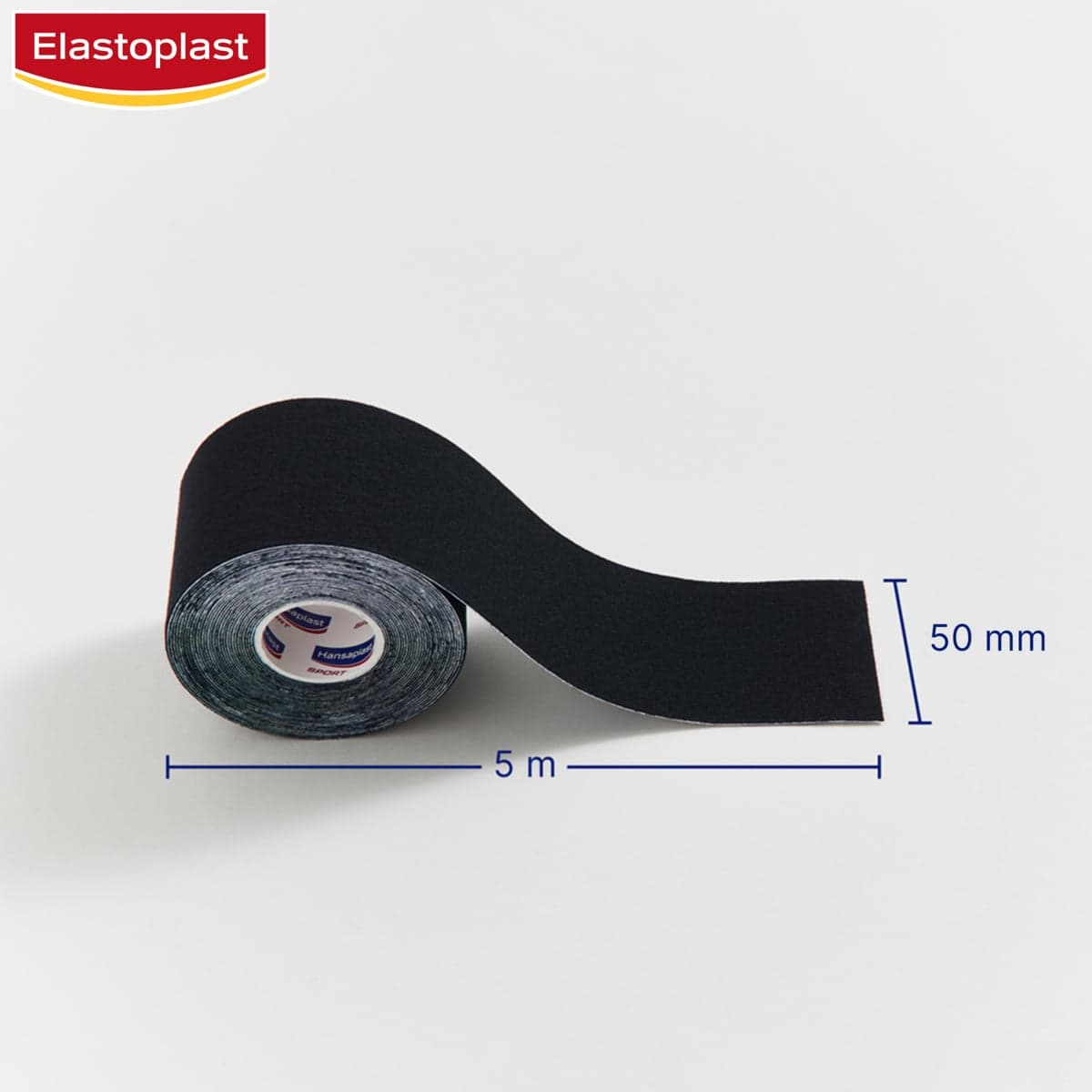 Thumbnail Elastoplast Kinesiology Tape Black 5cm x 5m Roll