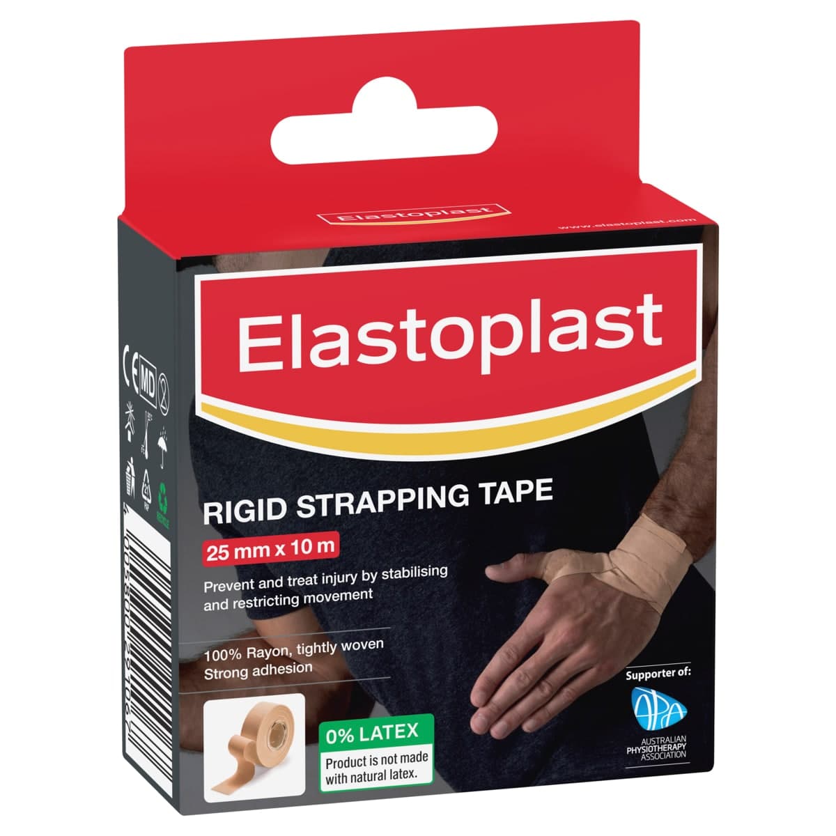 Thumbnail Elastoplast Rigid Strapping Tape 25mm x 10m Roll