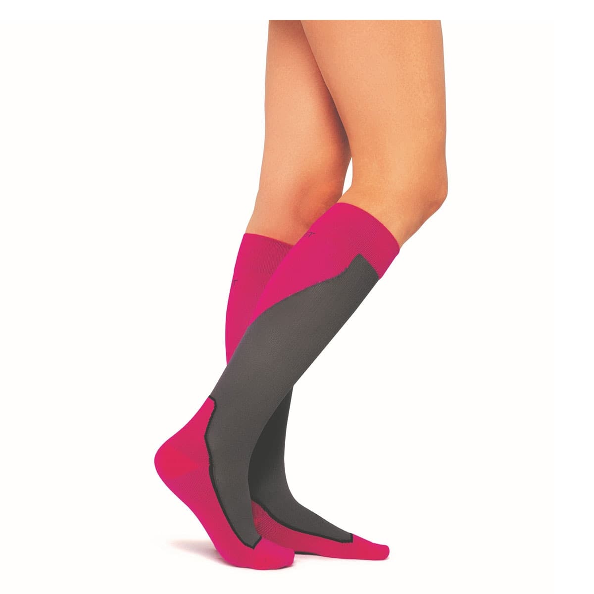 Thumbnail Jobst Sport Compression Socks Unisex 15-20 mmHg Pink M