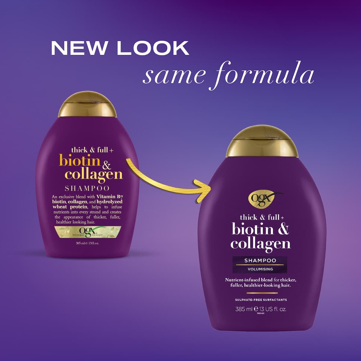 Thumbnail OGX Biotin & Collagen Shampoo 385ml