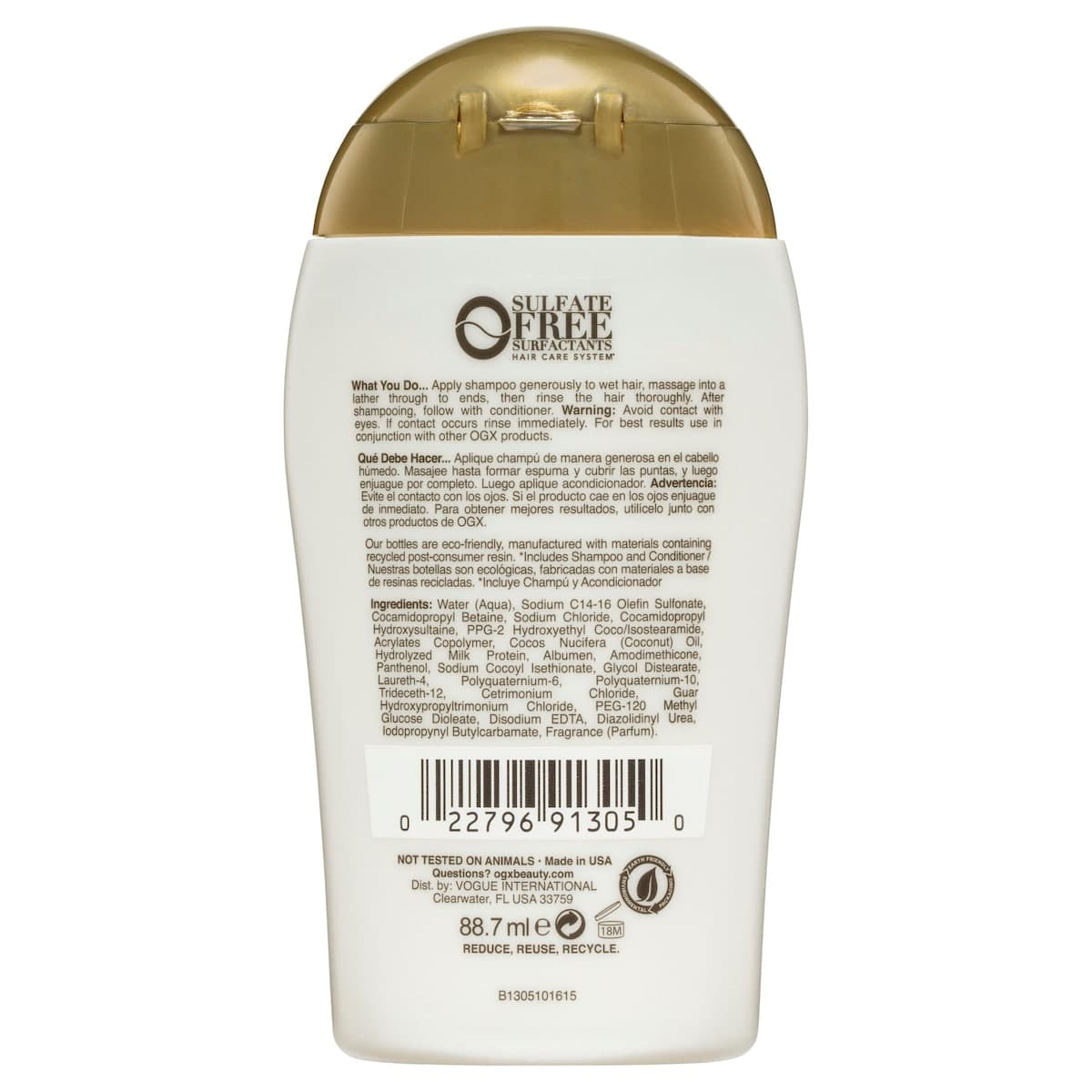 Thumbnail OGX Coconut Milk Mini Shampoo 88.7ml