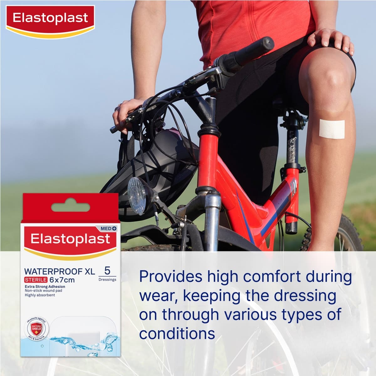 Thumbnail Elastoplast Aqua Protect Dressing XL 6cm x 7cm 5 Pack