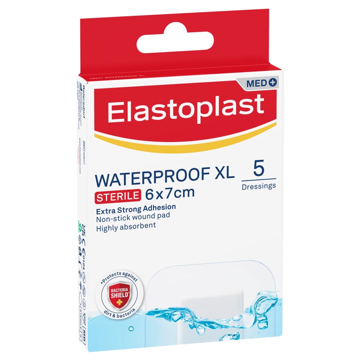 Thumbnail Elastoplast Aqua Protect Dressing XL 6cm x 7cm 5 Pack