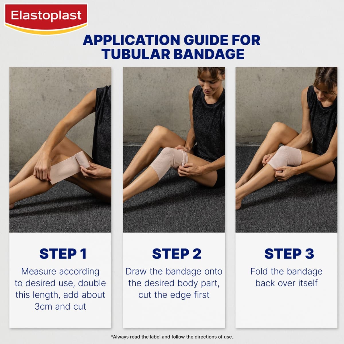 Thumbnail Elastoplast Elastic Tubular Support Bandage Size E 1m