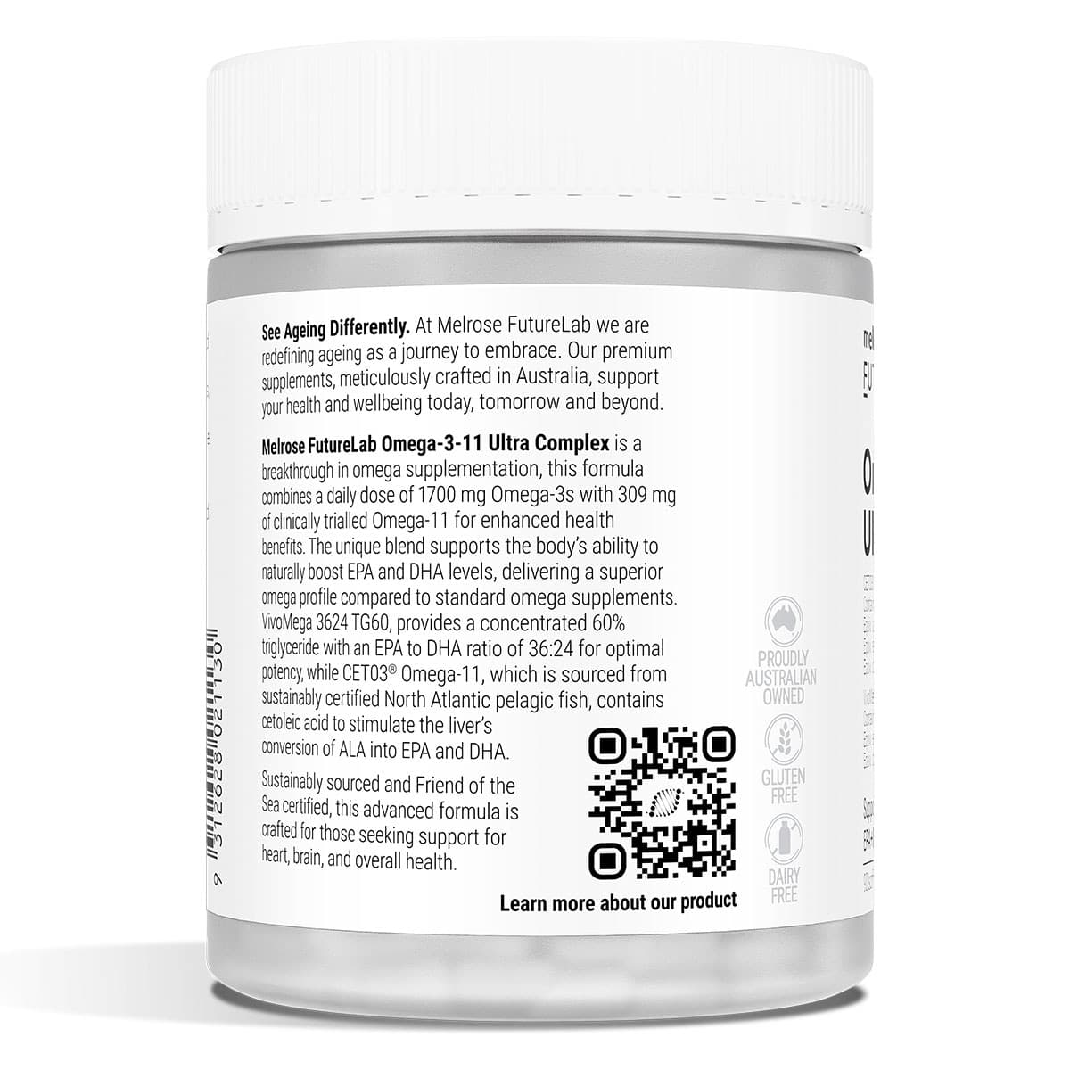 Thumbnail Melrose FutureLab Omega-3-11-Ultra Complex 90 Capsules