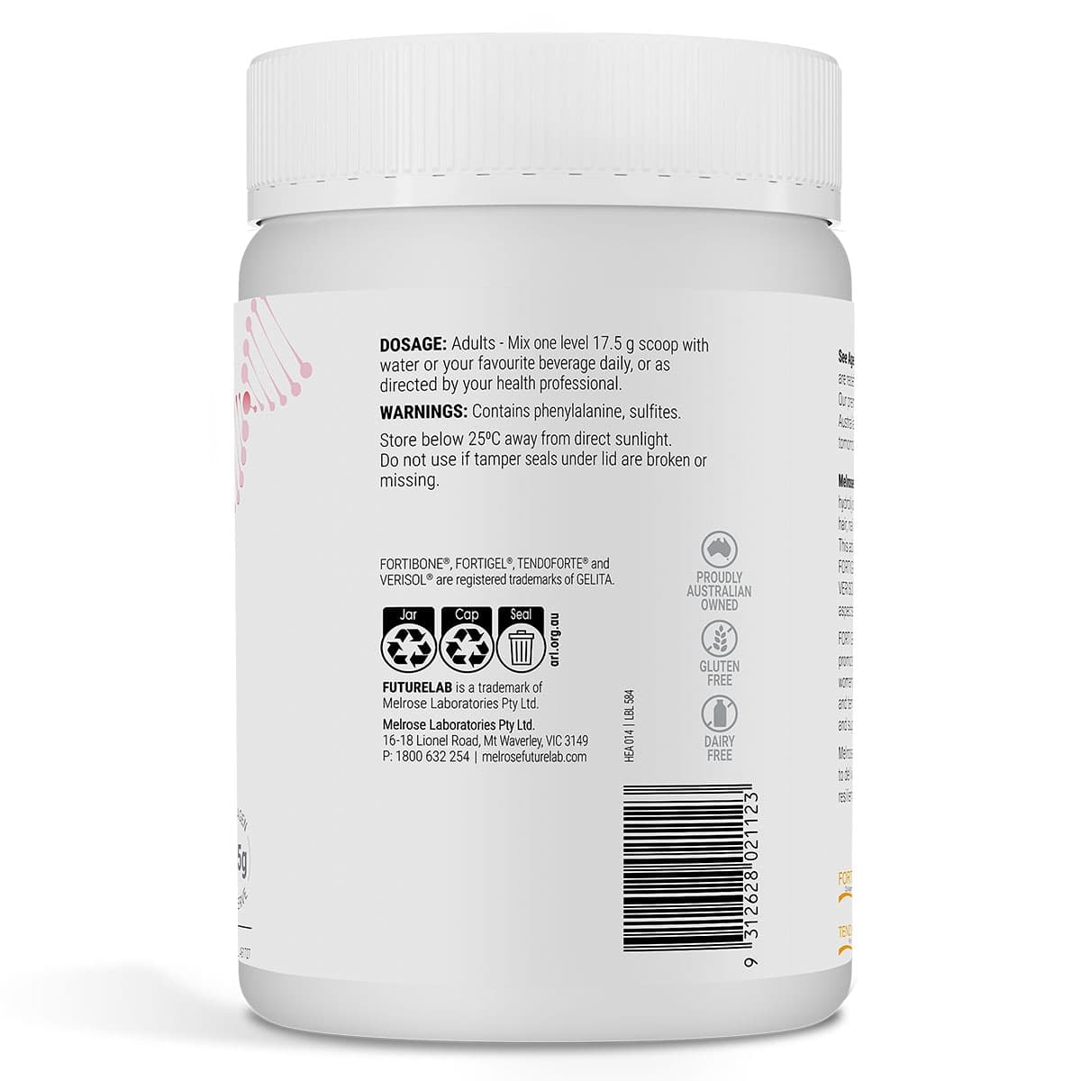 Thumbnail Melrose FutureLab Total Body Collagen Powder 525g