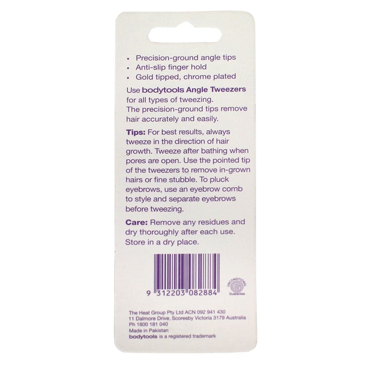 Thumbnail Bodytools Angle Tweezers Gold Tipped 1 Pack