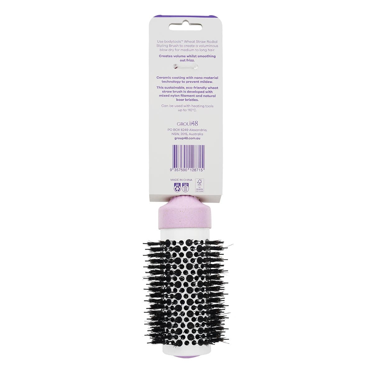 Thumbnail Bodytools Radial Styling Brush Medium 1 Pack Assorted Colours
