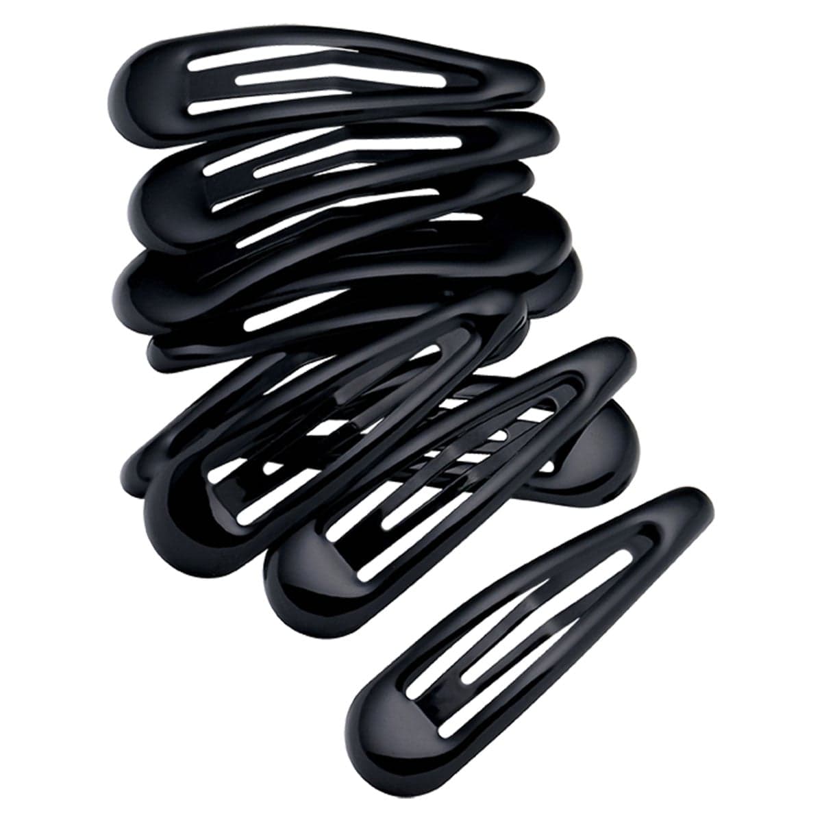 Thumbnail Bodytools Gel Coated Snap Clips Black 10 Pack