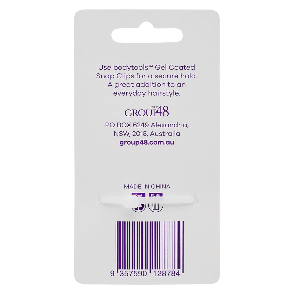 Thumbnail Bodytools Gel Coated Snap Clips Black 10 Pack