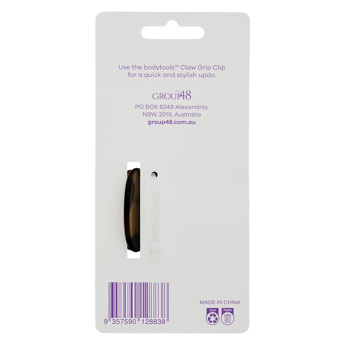 Thumbnail Bodytools Hair Claw Grip Clip Shell 1 Pack