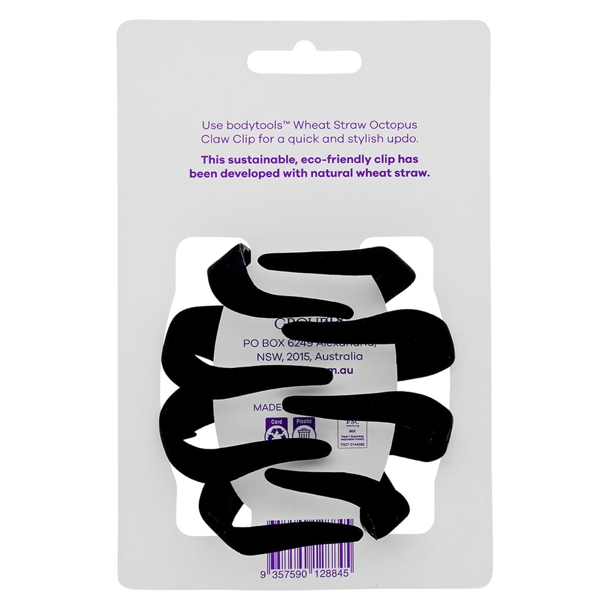 Thumbnail Bodytools Octopus Hair Claw Clip Black 1 Pack