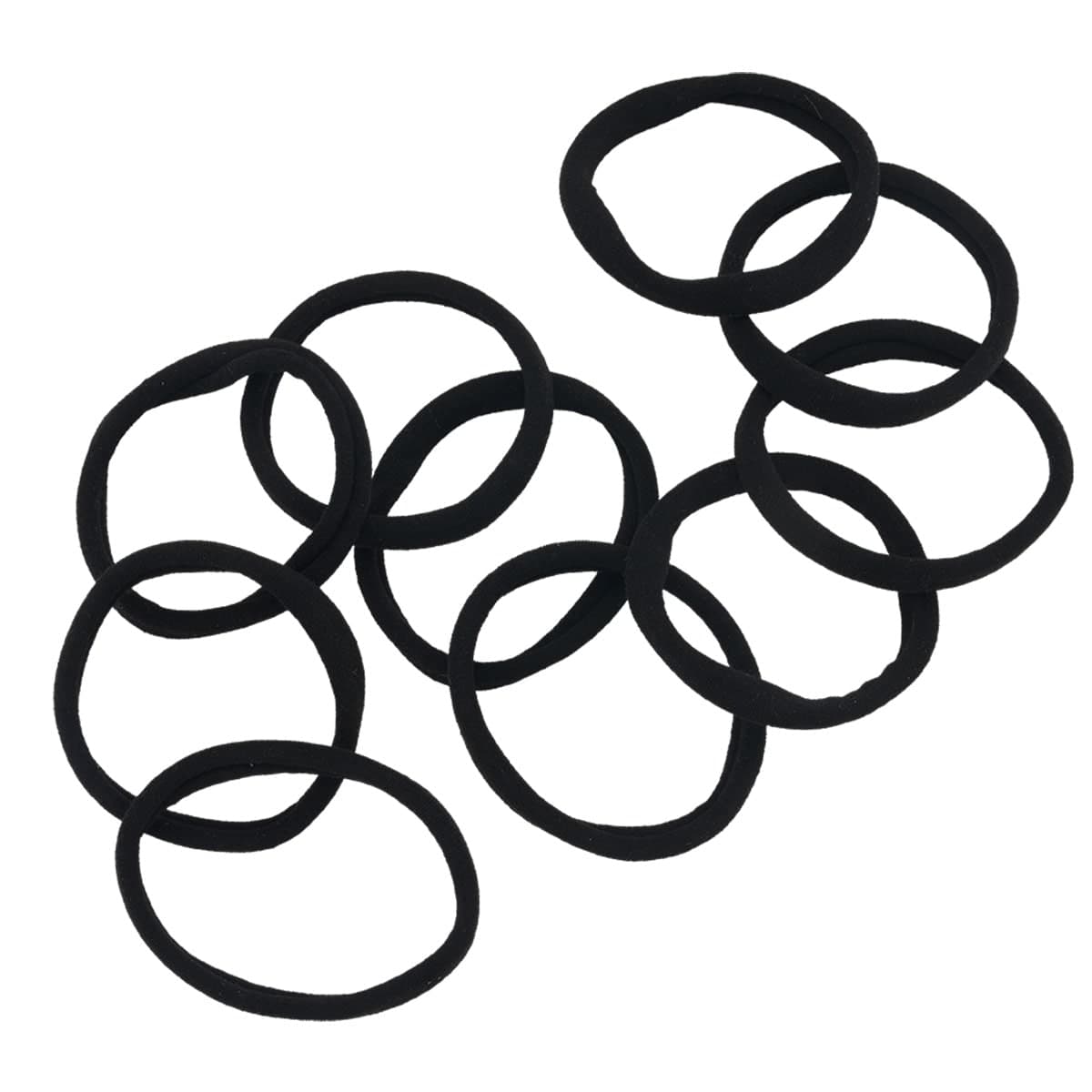 Thumbnail Bodytools Snag Free Hair Ties Black 10 Pack