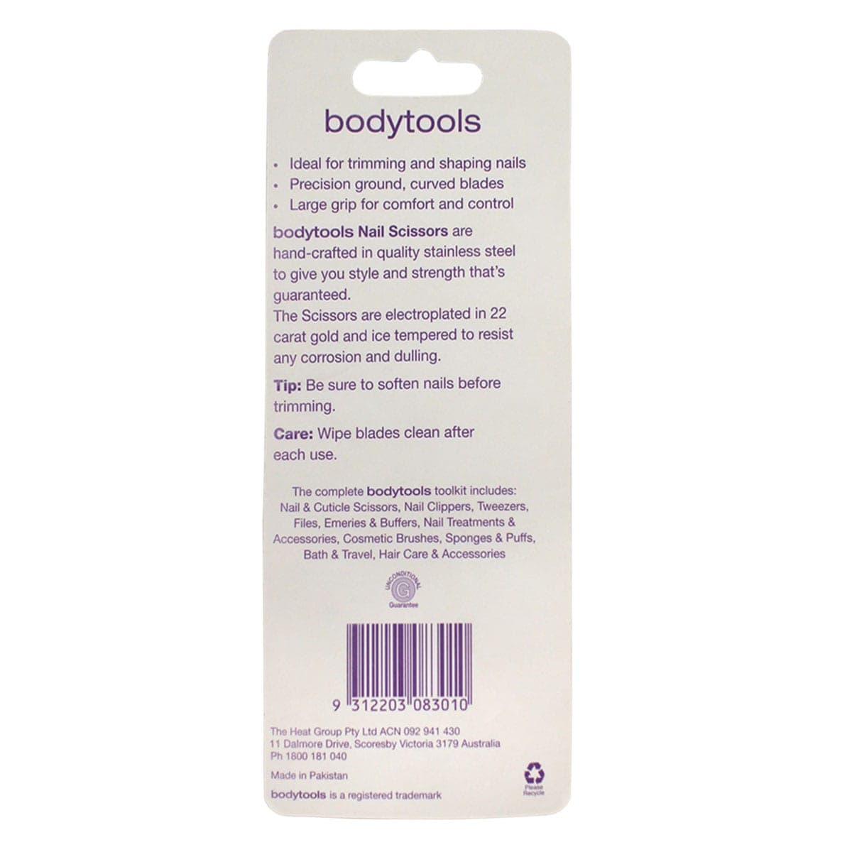 Thumbnail Bodytools Nail Scissors Curved 1 Pack