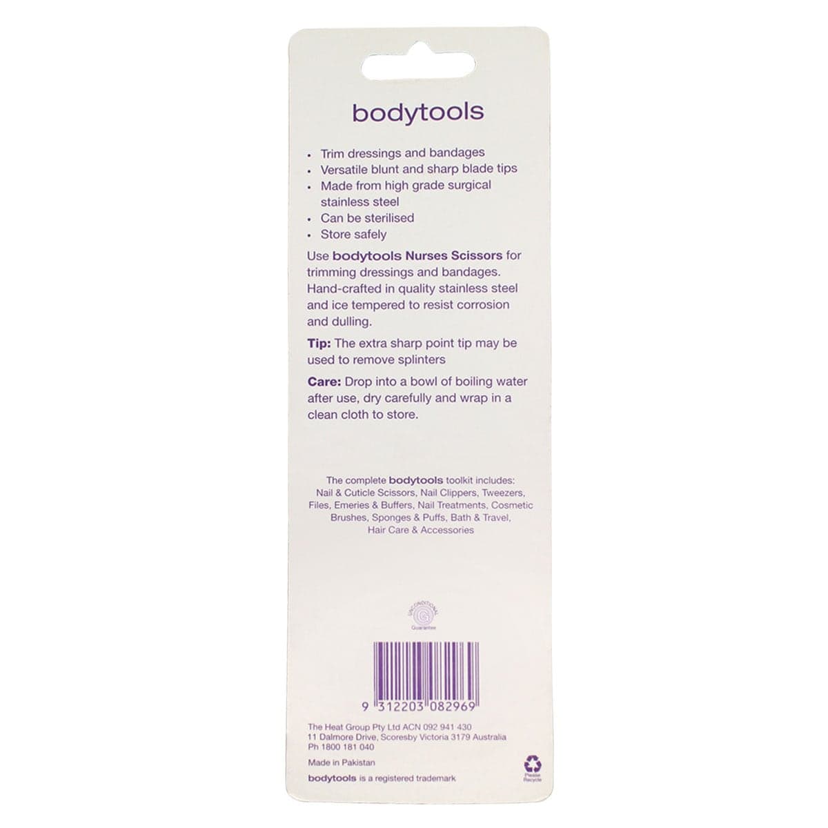 Thumbnail Bodytools Nurses Scissors Blunt/Sharp 1 Pack