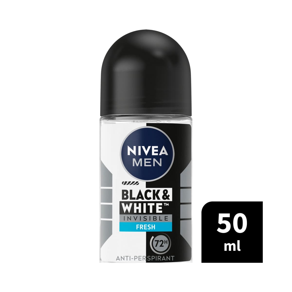 Thumbnail Nivea Men Invisible Black & White Anti-Perspirant Roll-on Fresh 50ml