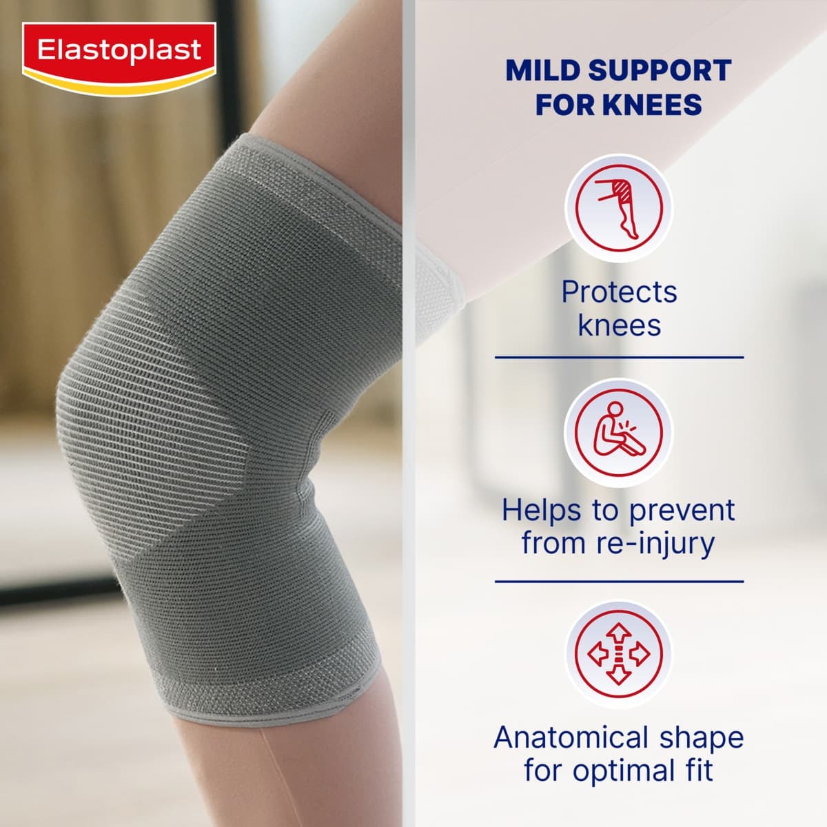 Thumbnail Elastoplast Comfort Knee Support Small/Medium 1 Pack