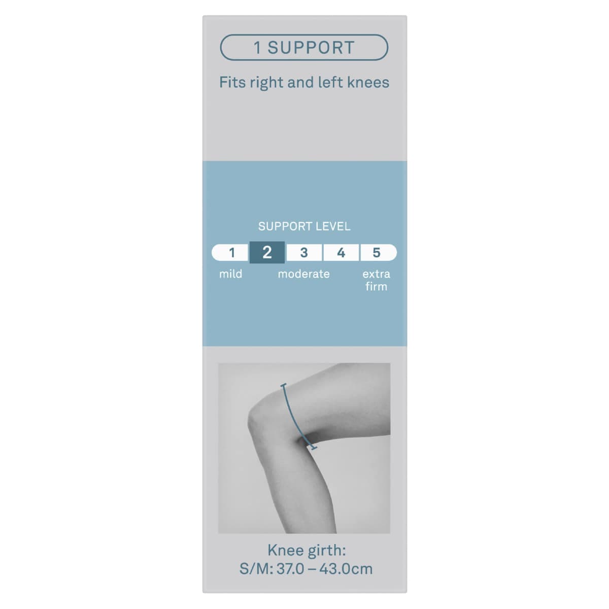 Thumbnail Elastoplast Comfort Knee Support Small/Medium 1 Pack