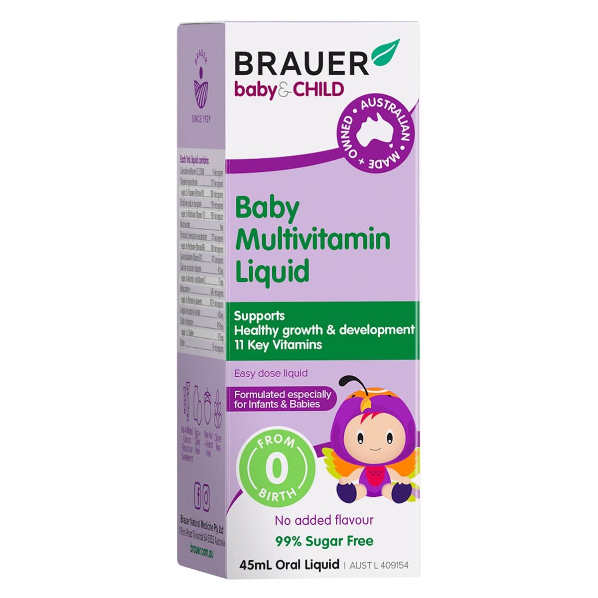 Thumbnail Brauer Baby & Child Liquid Multivitamin 45ml