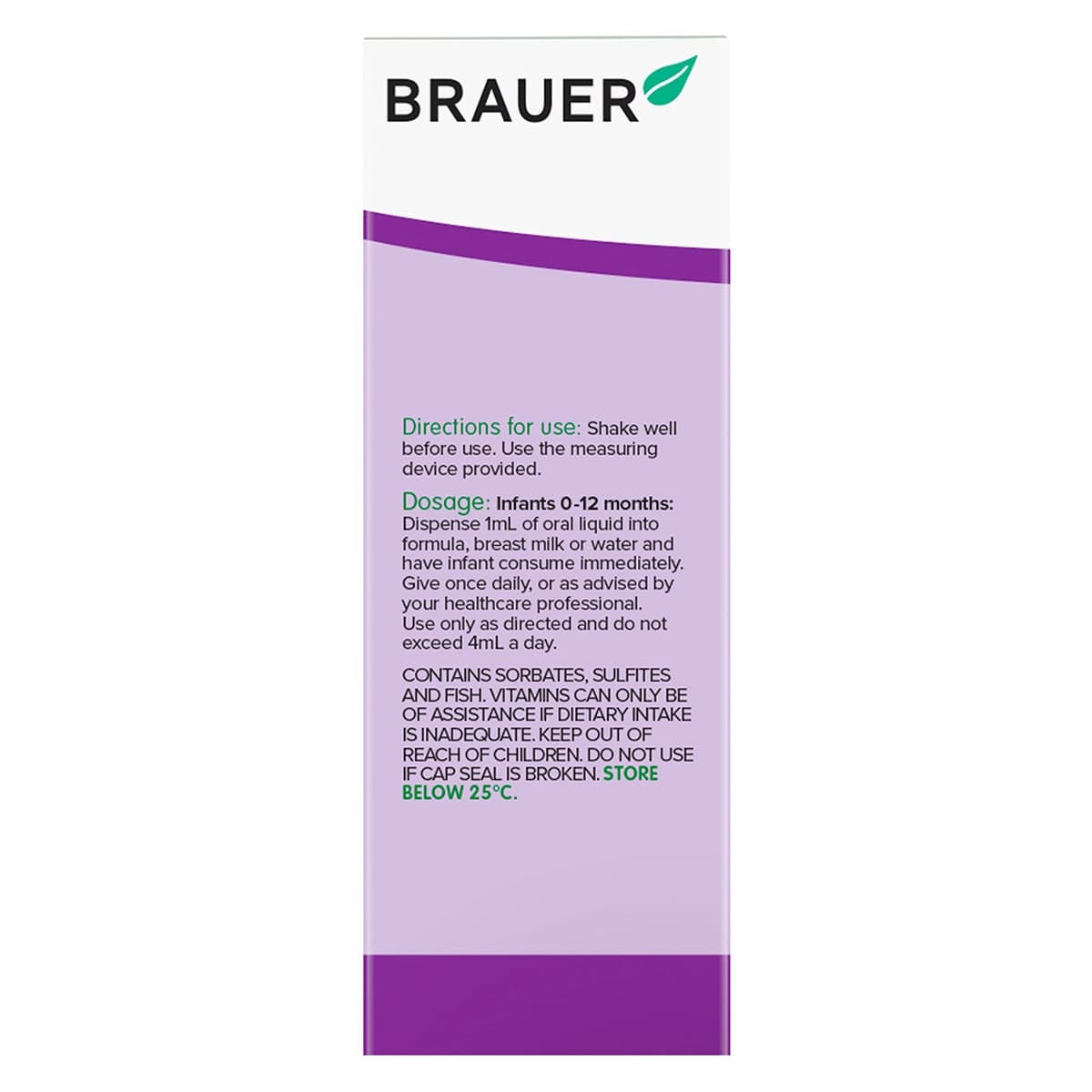 Thumbnail Brauer Baby & Child Liquid Multivitamin 45ml