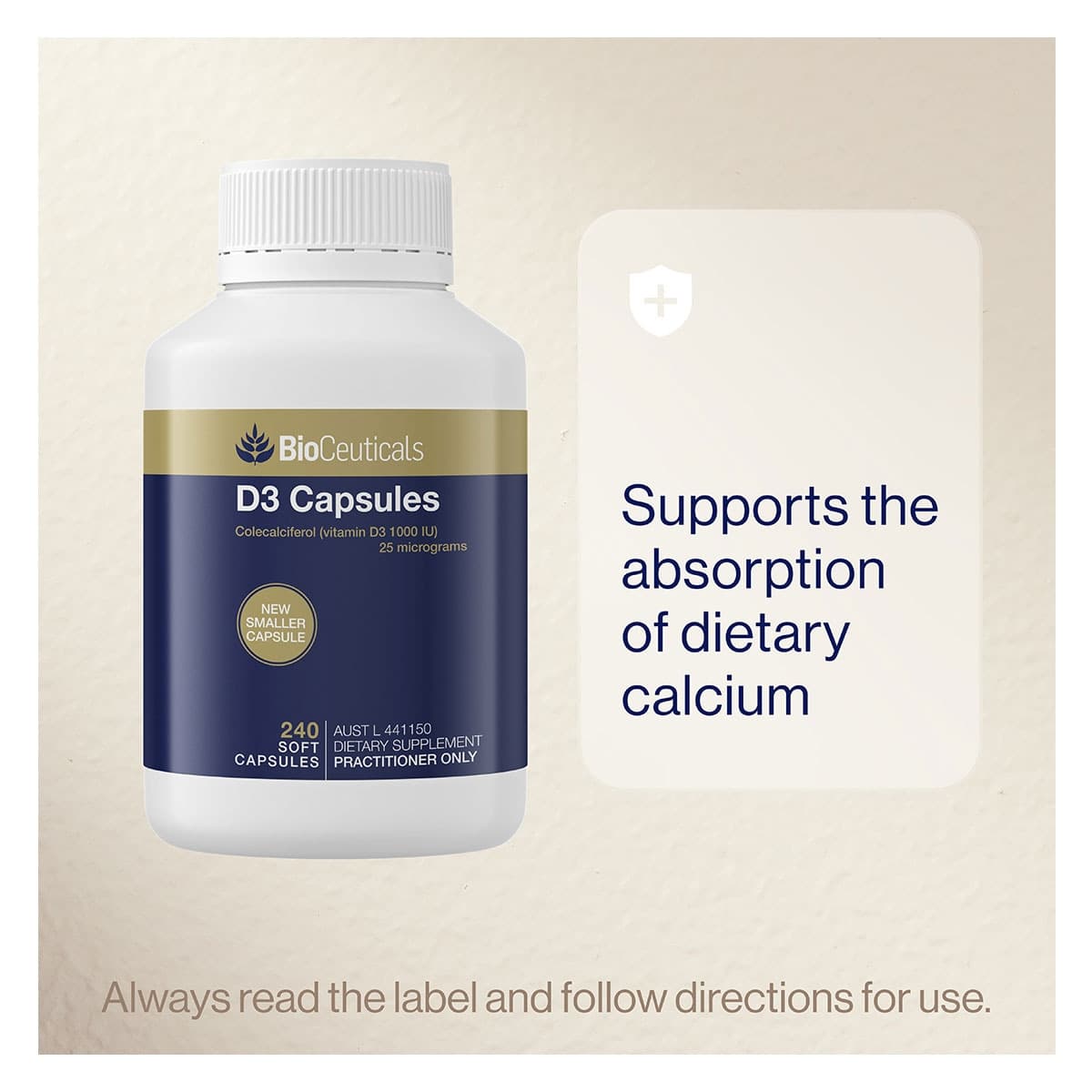 Thumbnail BioCeuticals D3 240 Capsules