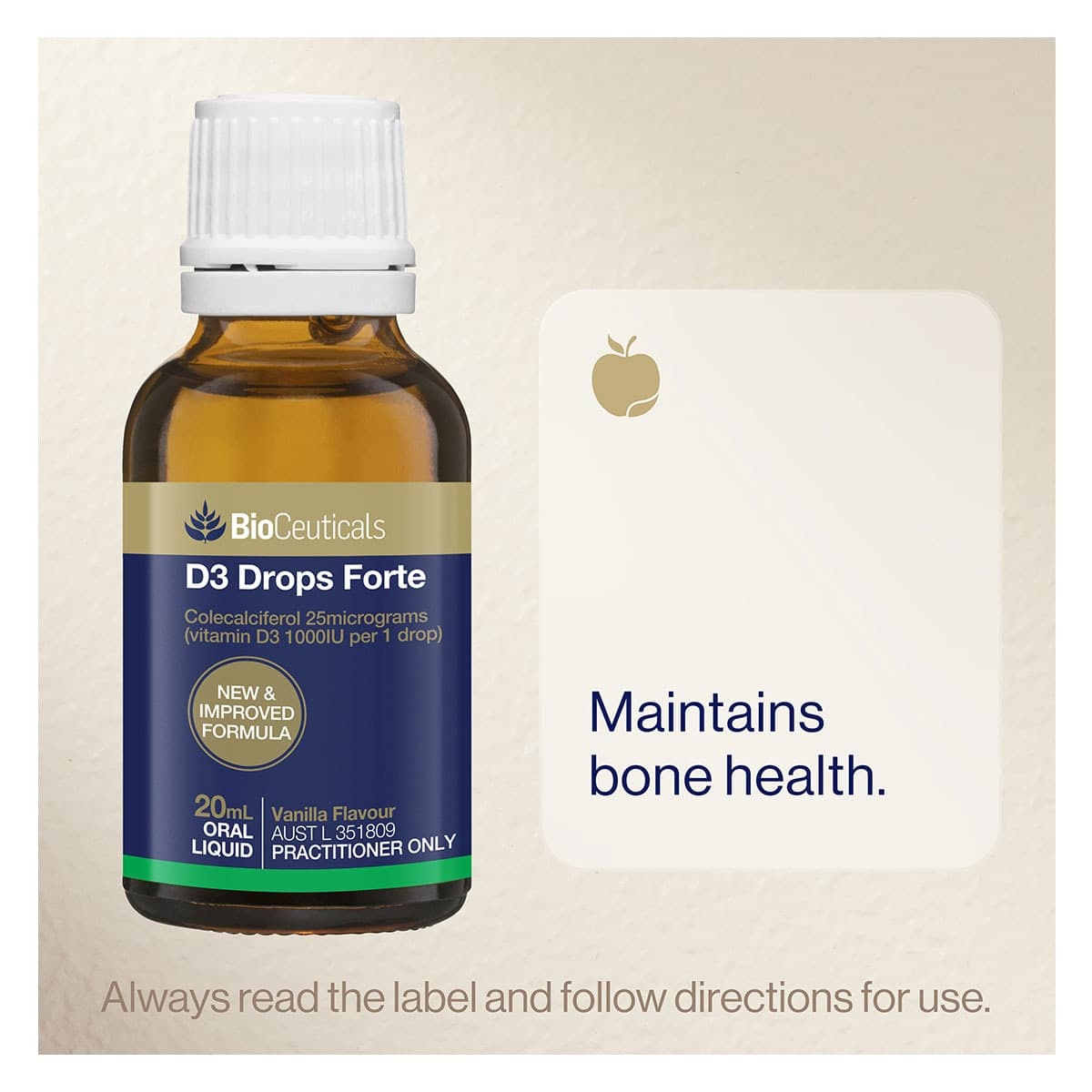 Thumbnail BioCeuticals D3 Drops Forte Oral Liquid 20ml