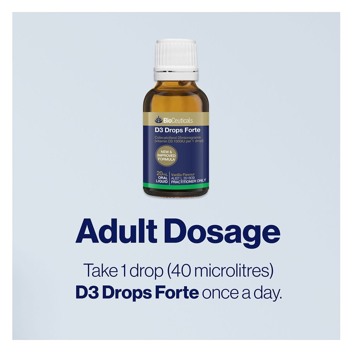 Thumbnail BioCeuticals D3 Drops Forte Oral Liquid 20ml