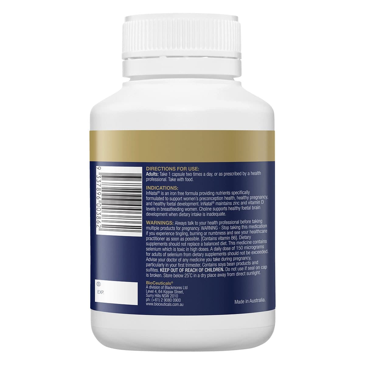 Thumbnail BioCeuticals InNatal 120 Capsules