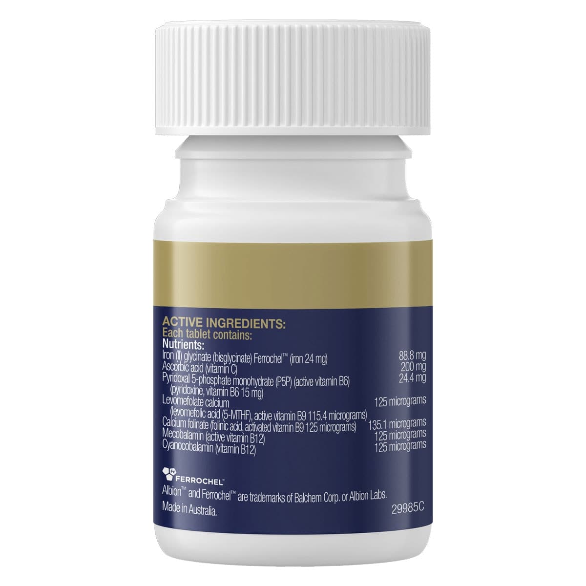 Thumbnail BioCeuticals Iron Sustain 30 Tablets