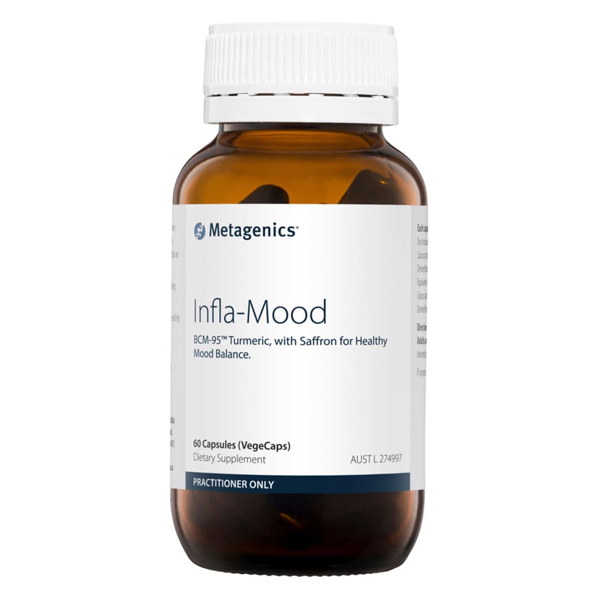 Thumbnail Metagenics Infla-Mood 60 Capsules