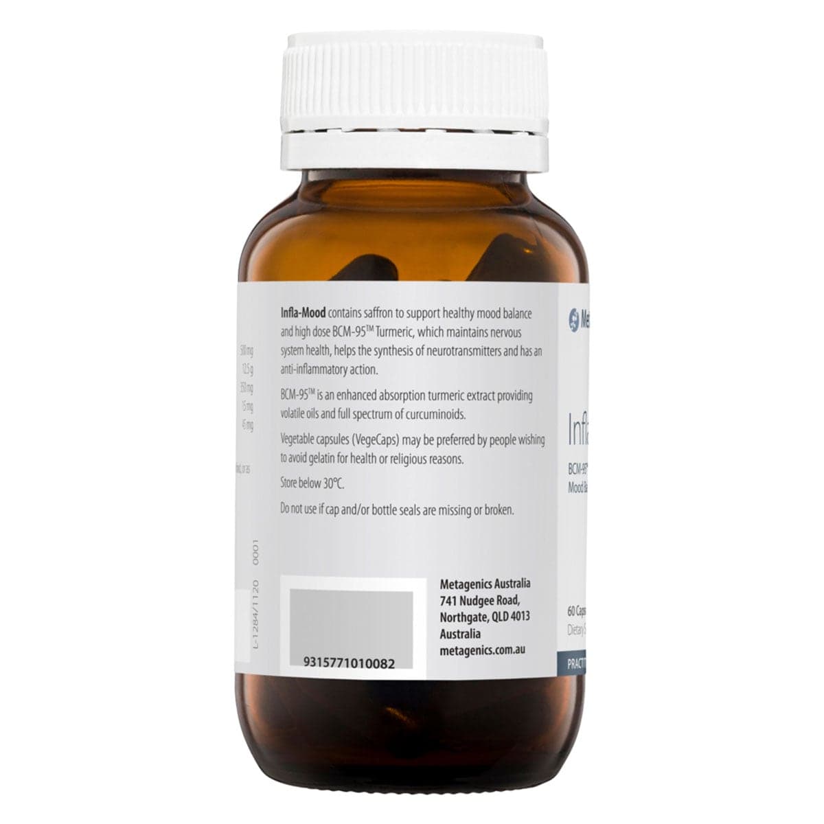 Thumbnail Metagenics Infla-Mood 60 Capsules