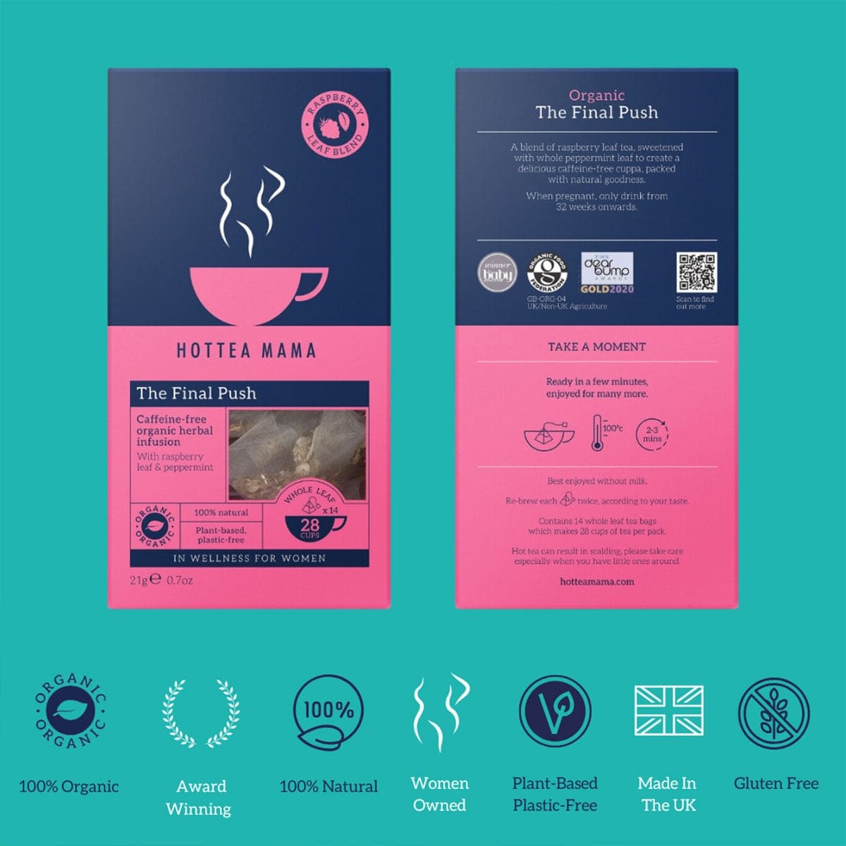 Thumbnail Hottea Mama Pregnancy Teas Bundle