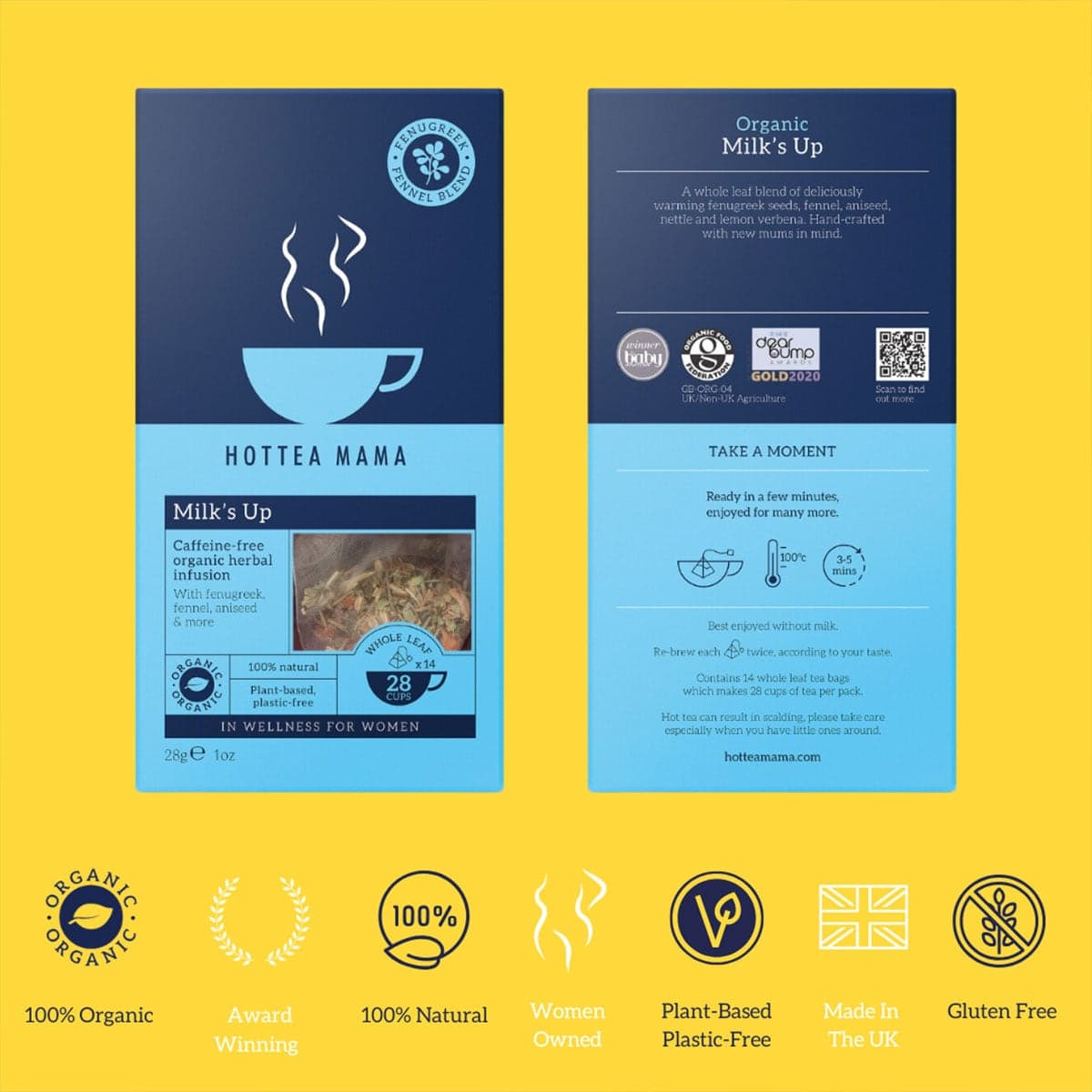 Thumbnail Hottea Mama Postpartum Teas Bundle