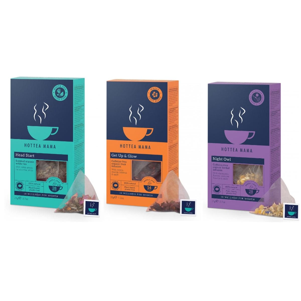 Thumbnail Hottea Mama Daily Wellness Teas Bundle