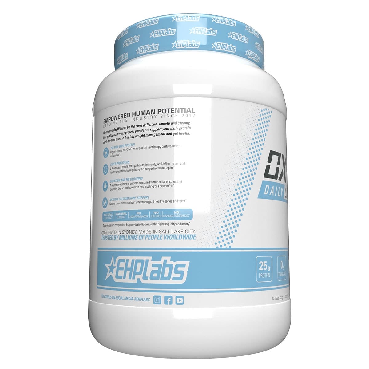 Thumbnail EHPLabs Oxywhey Lean Wellness Protein Powder Vanilla 825g