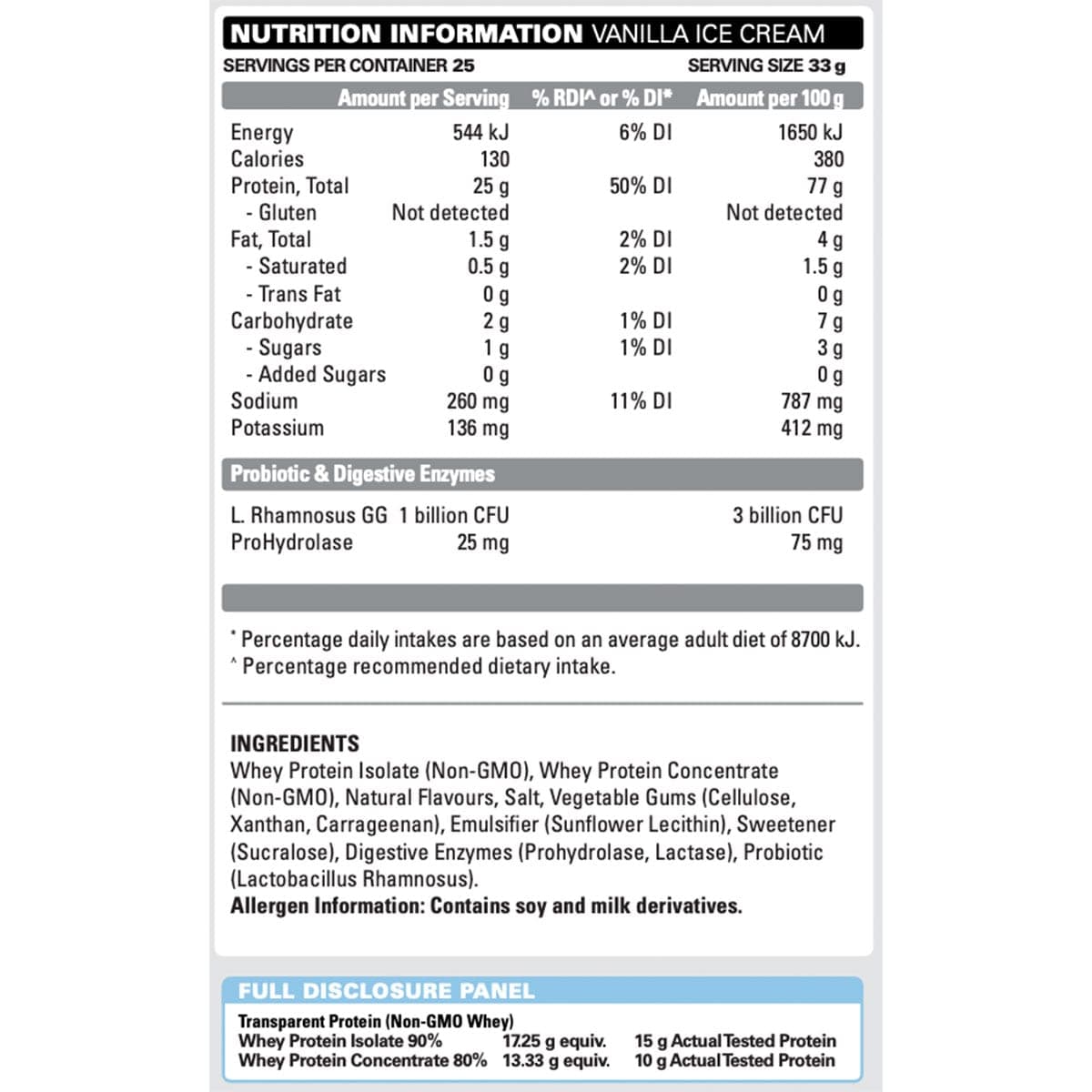 Thumbnail EHPLabs Oxywhey Lean Wellness Protein Powder Vanilla 825g